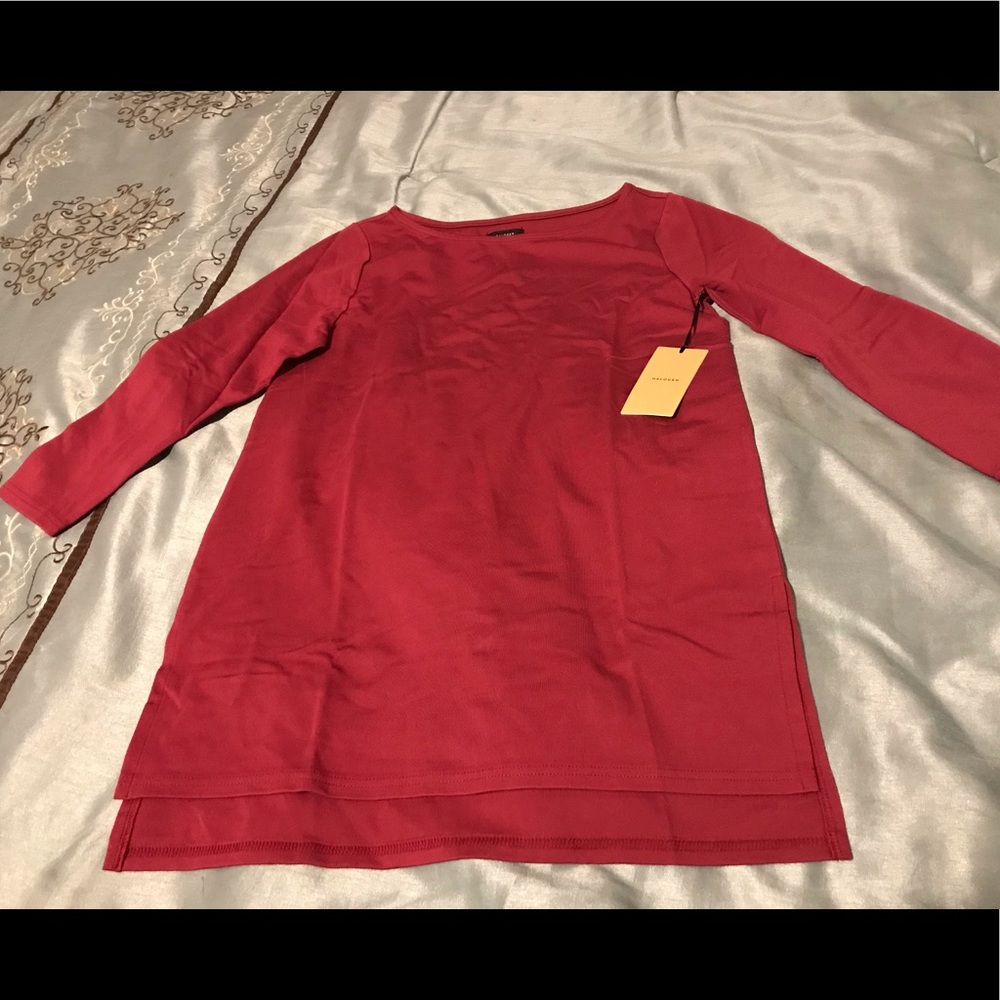 Ponte Tunic Burgundy